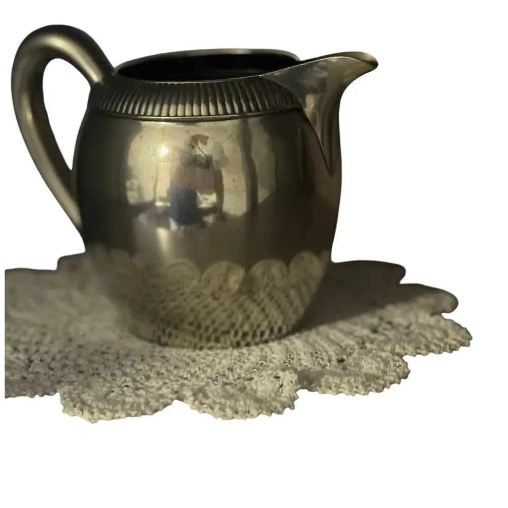 Vintage Southington Silver Soldered Creamer 01944